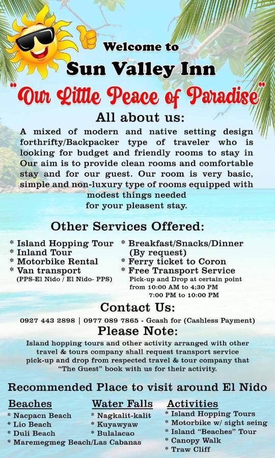 Backpackers Inn Gardenview Inn El Nido Ngoại thất bức ảnh